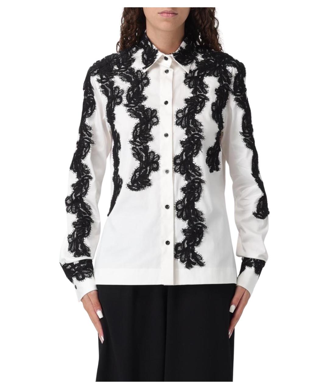 ERMANNO SCERVINO Белая хлопковая рубашка, фото 1