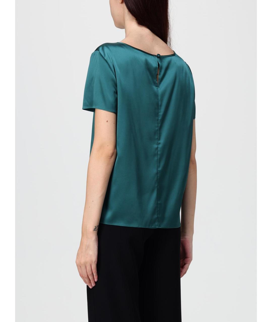 EMPORIO ARMANI Шелковая блузы, фото 2