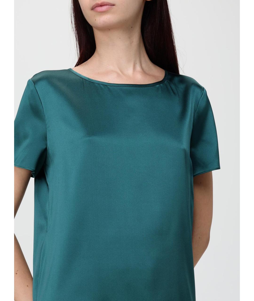 EMPORIO ARMANI Шелковая блузы, фото 3