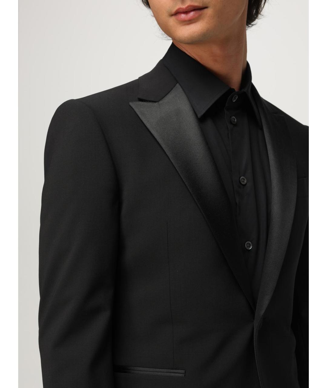 EMPORIO ARMANI Черный вечерний костюм, фото 5