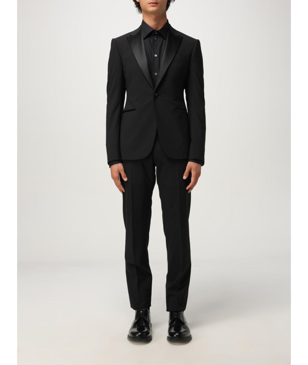 EMPORIO ARMANI Черный вечерний костюм, фото 7