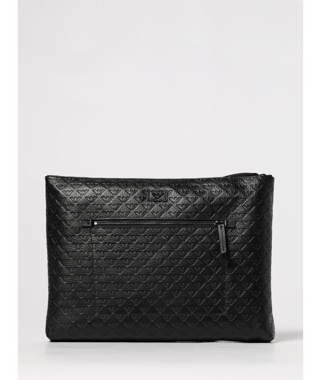 EMPORIO ARMANI Черная папка для документов, фото 4