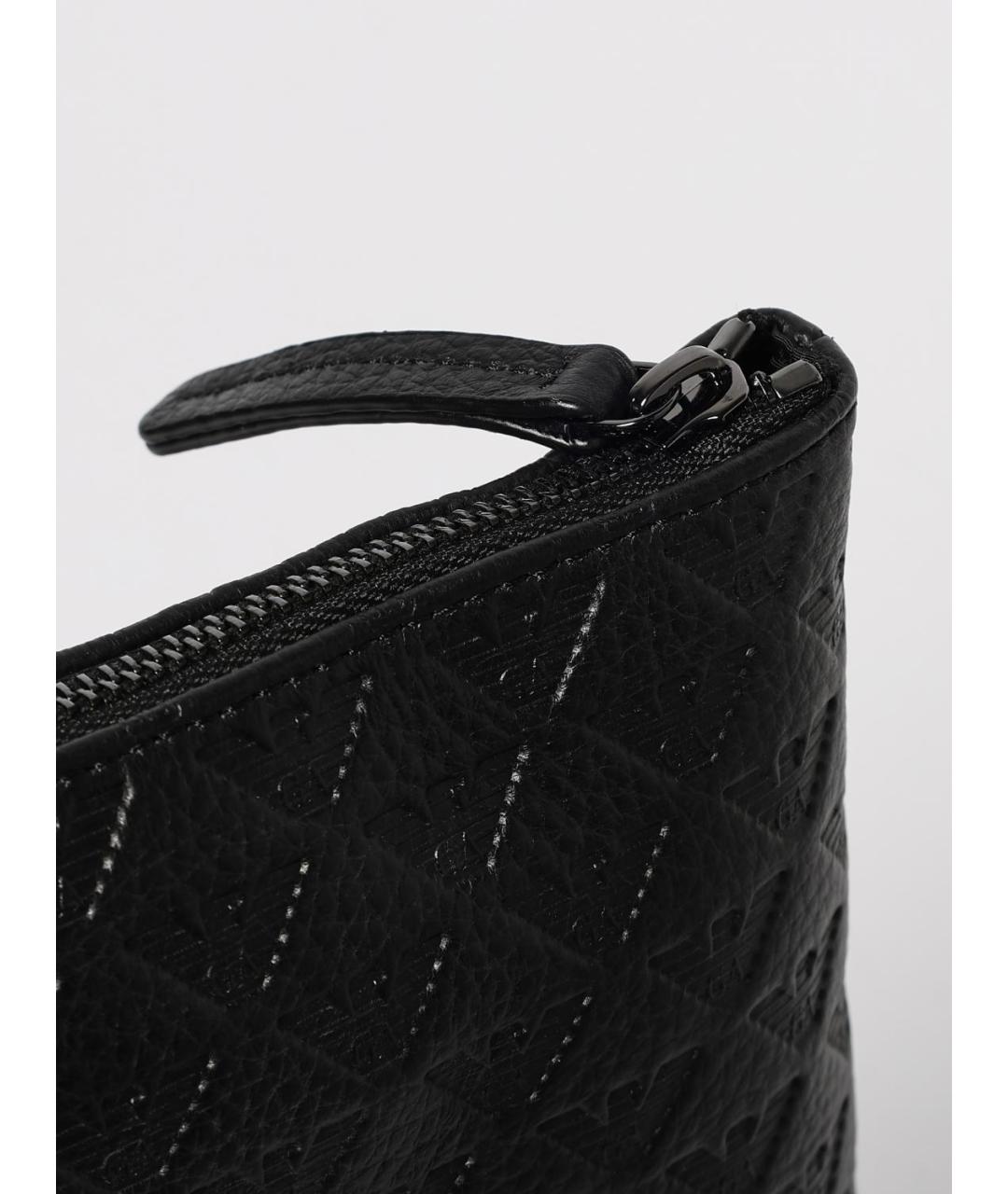 EMPORIO ARMANI Черная папка для документов, фото 3