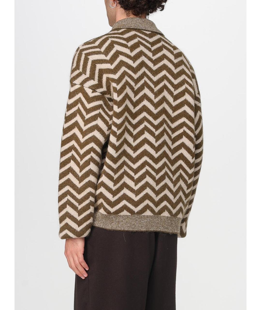 EMPORIO ARMANI Мульти полиамидовый джемпер / свитер, фото 4