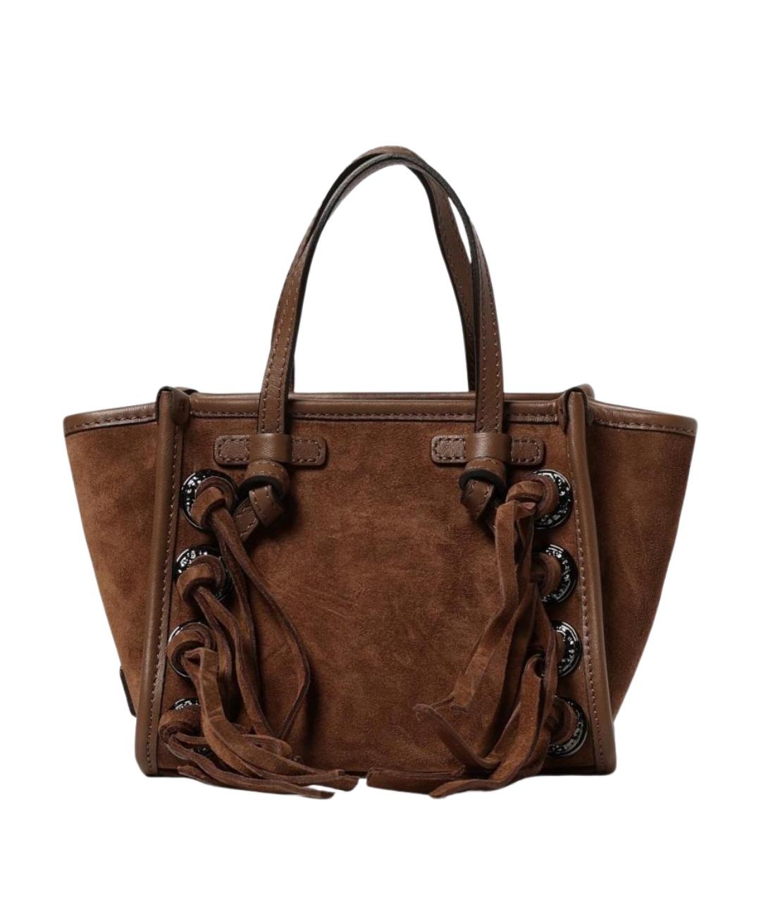 Gianni Chiarini Коричневая кожаная сумка через плечо, фото 1