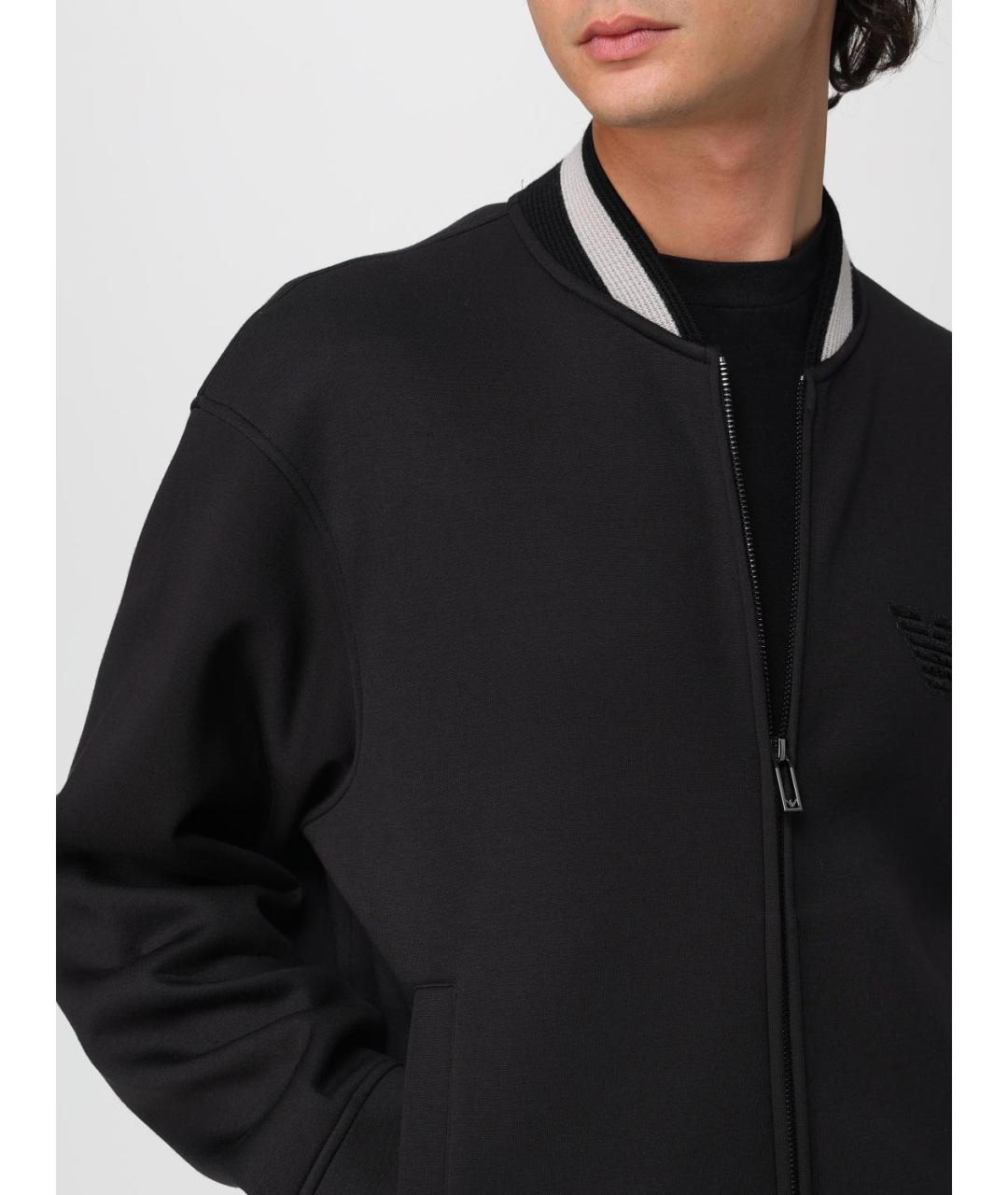 EMPORIO ARMANI Черная куртка, фото 4