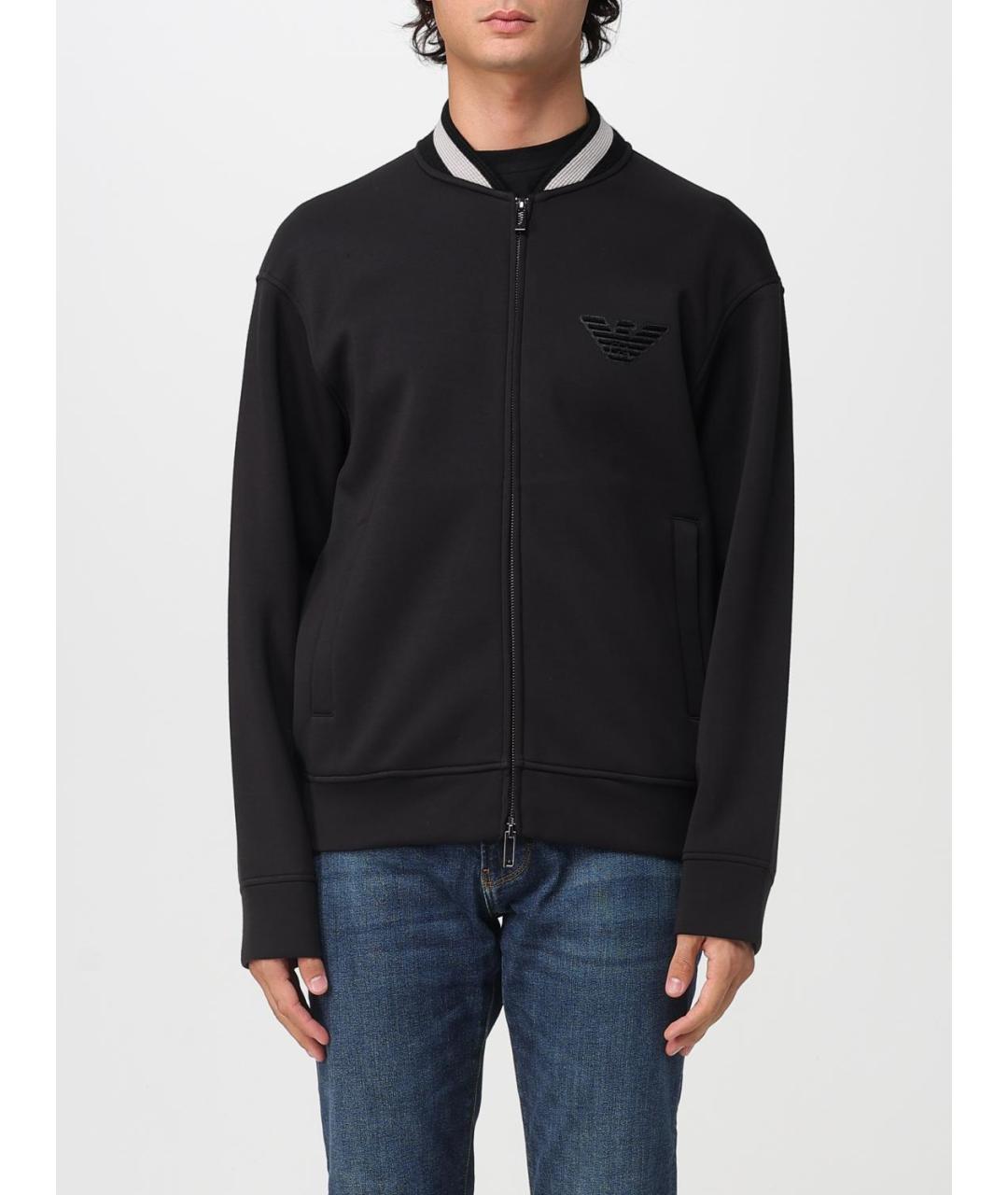 EMPORIO ARMANI Черная куртка, фото 5