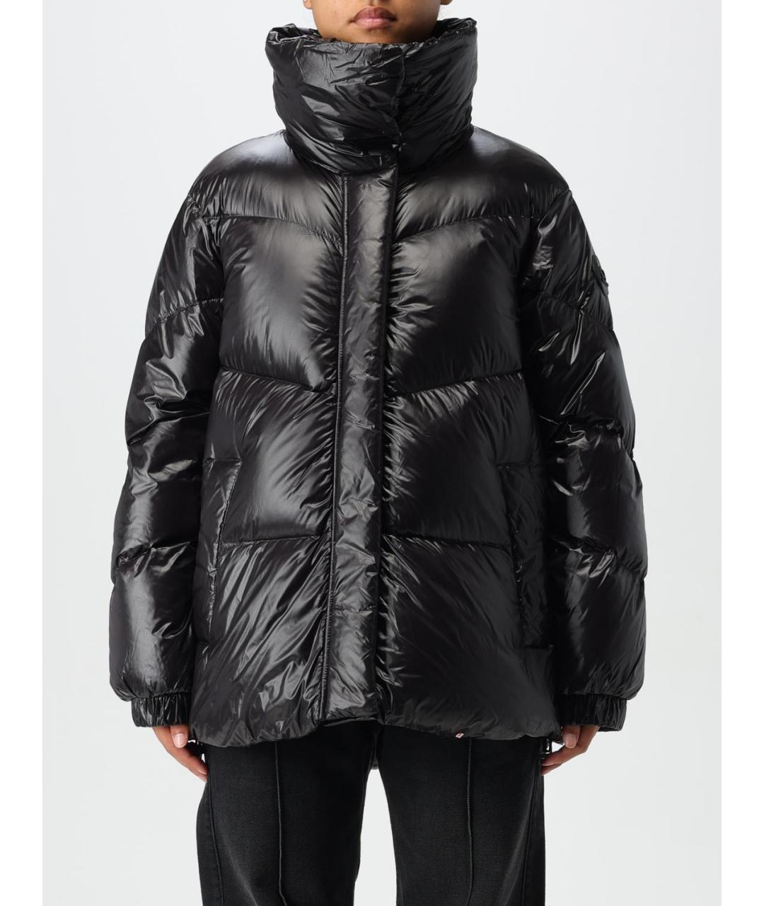 WOOLRICH Черный полиамидовый пуховик, фото 2
