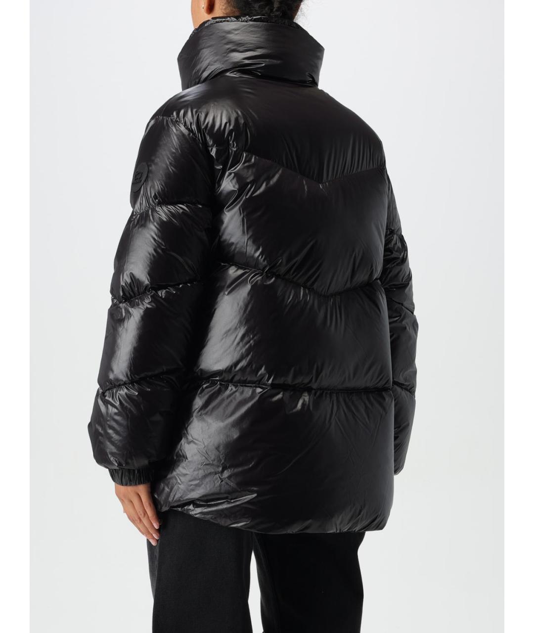WOOLRICH Черный полиамидовый пуховик, фото 3