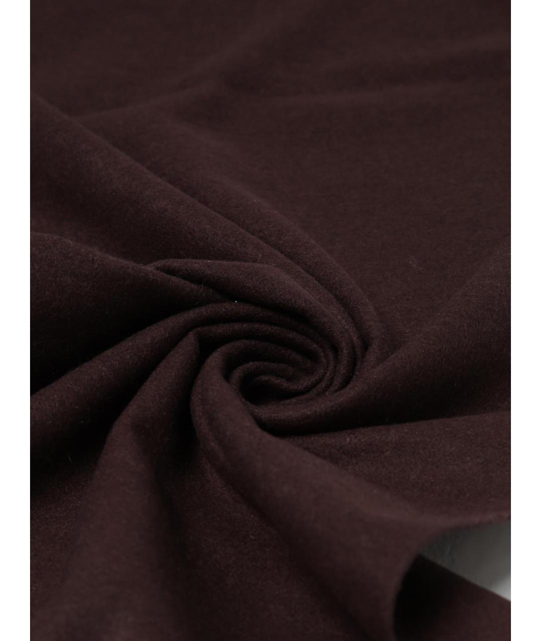 EMPORIO ARMANI Коричневый шелковый шарф, фото 3