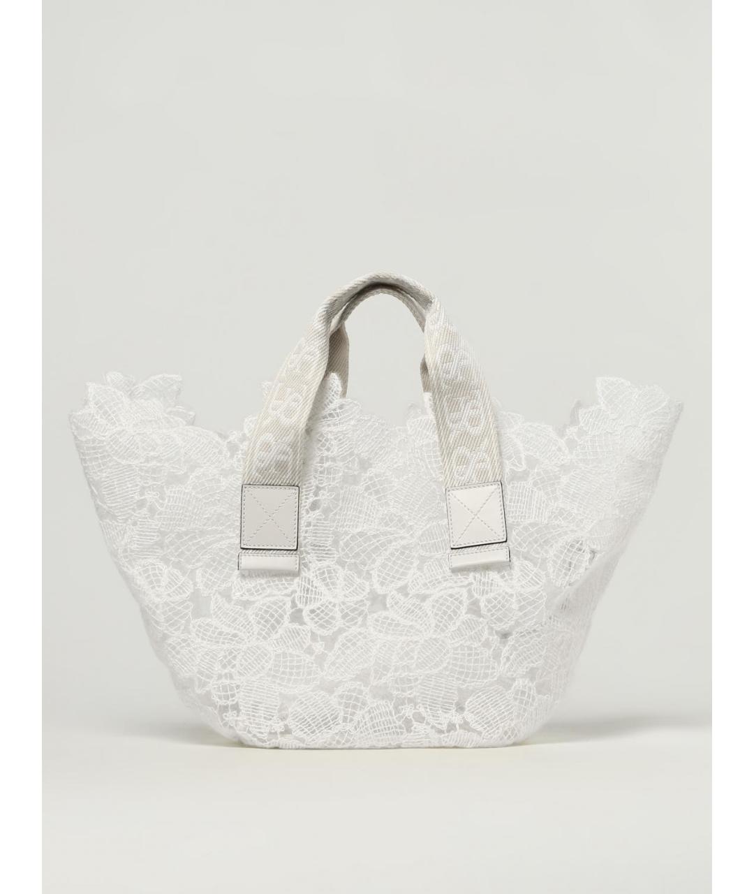 ERMANNO SCERVINO Белая сумка тоут, фото 6