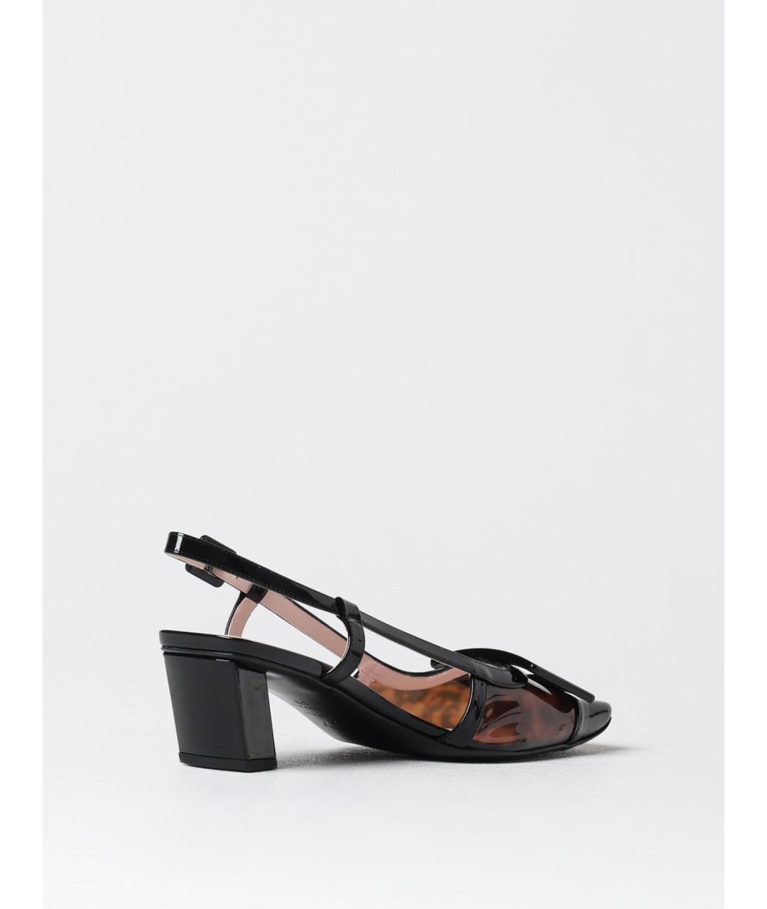 ROGER VIVIER Коричневые кожаные туфли, фото 3