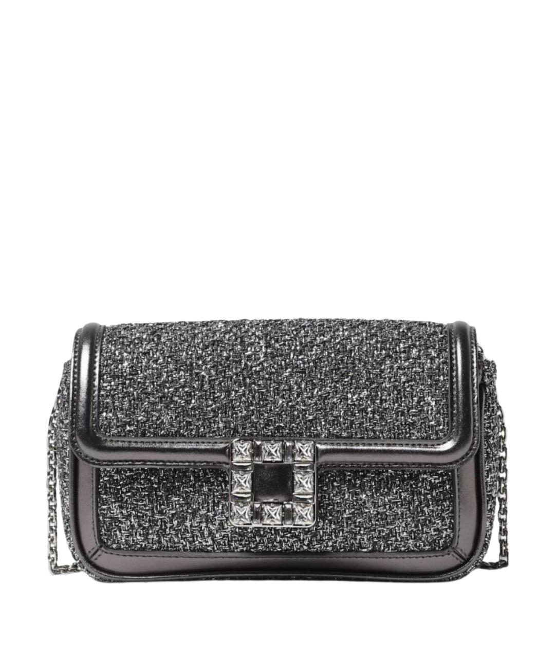 ROGER VIVIER Серебряная сумка через плечо, фото 1