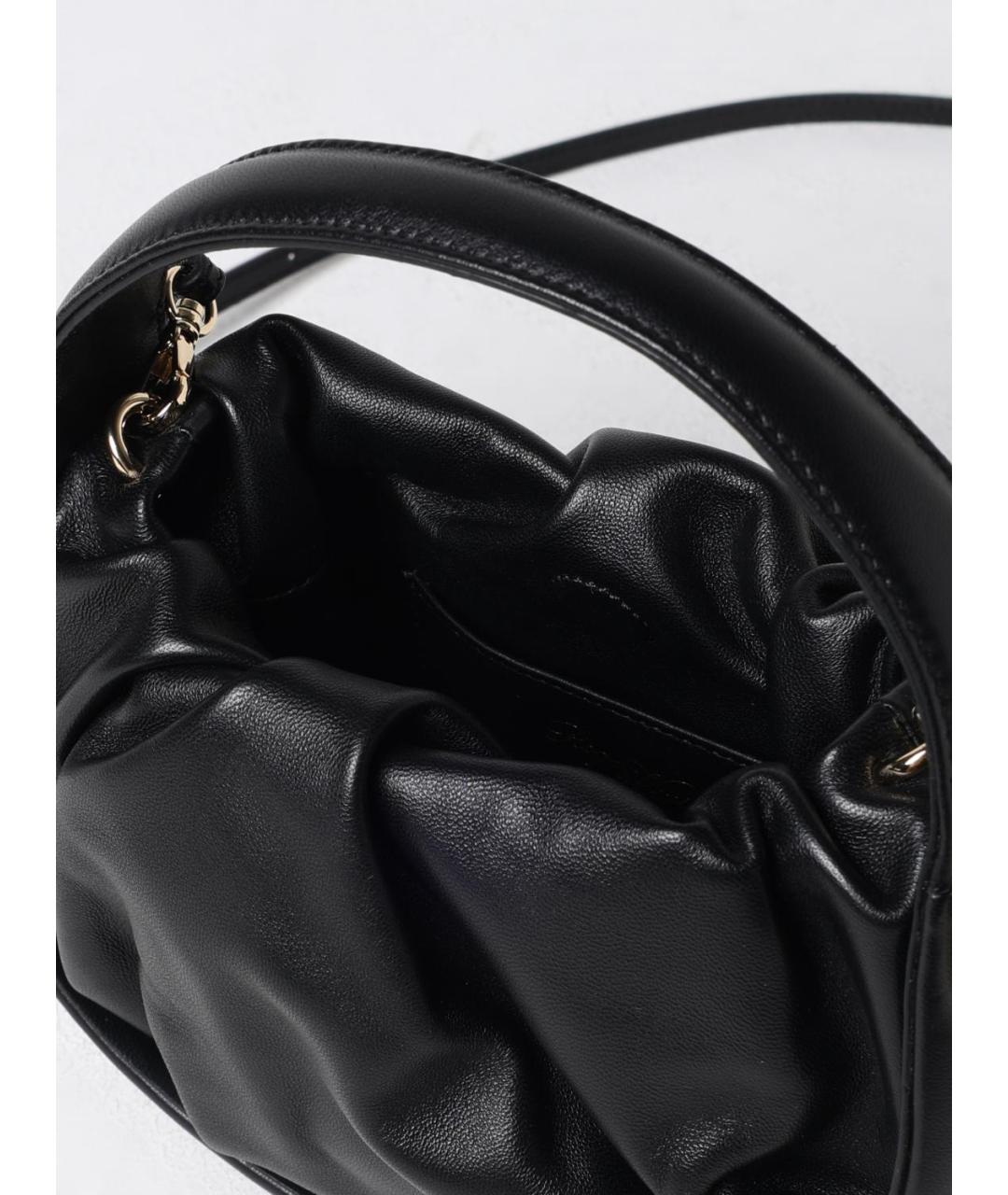 ROGER VIVIER Черная кожаная сумка через плечо, фото 4