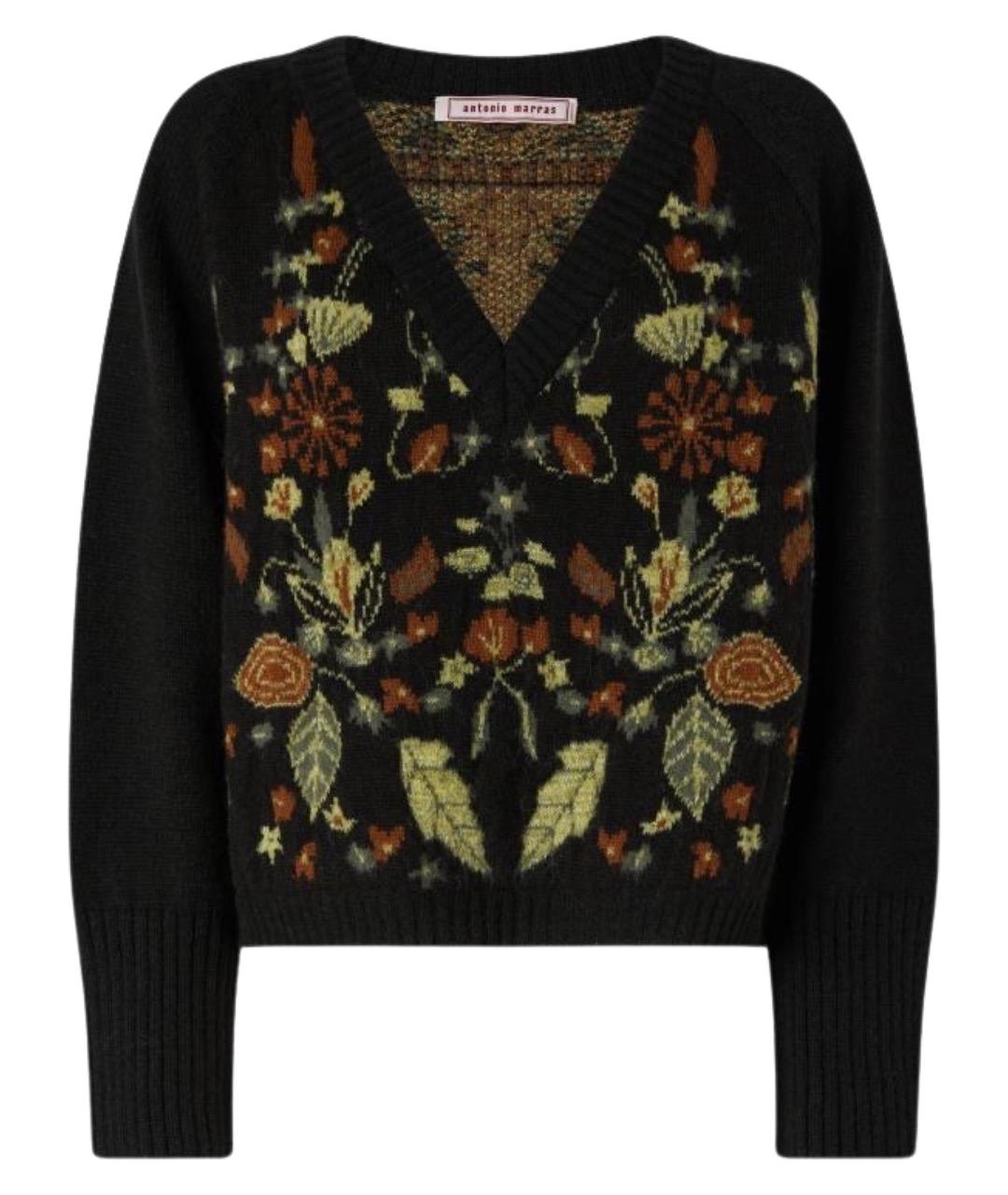 ANTONIO MARRAS Черный джемпер / свитер, фото 1