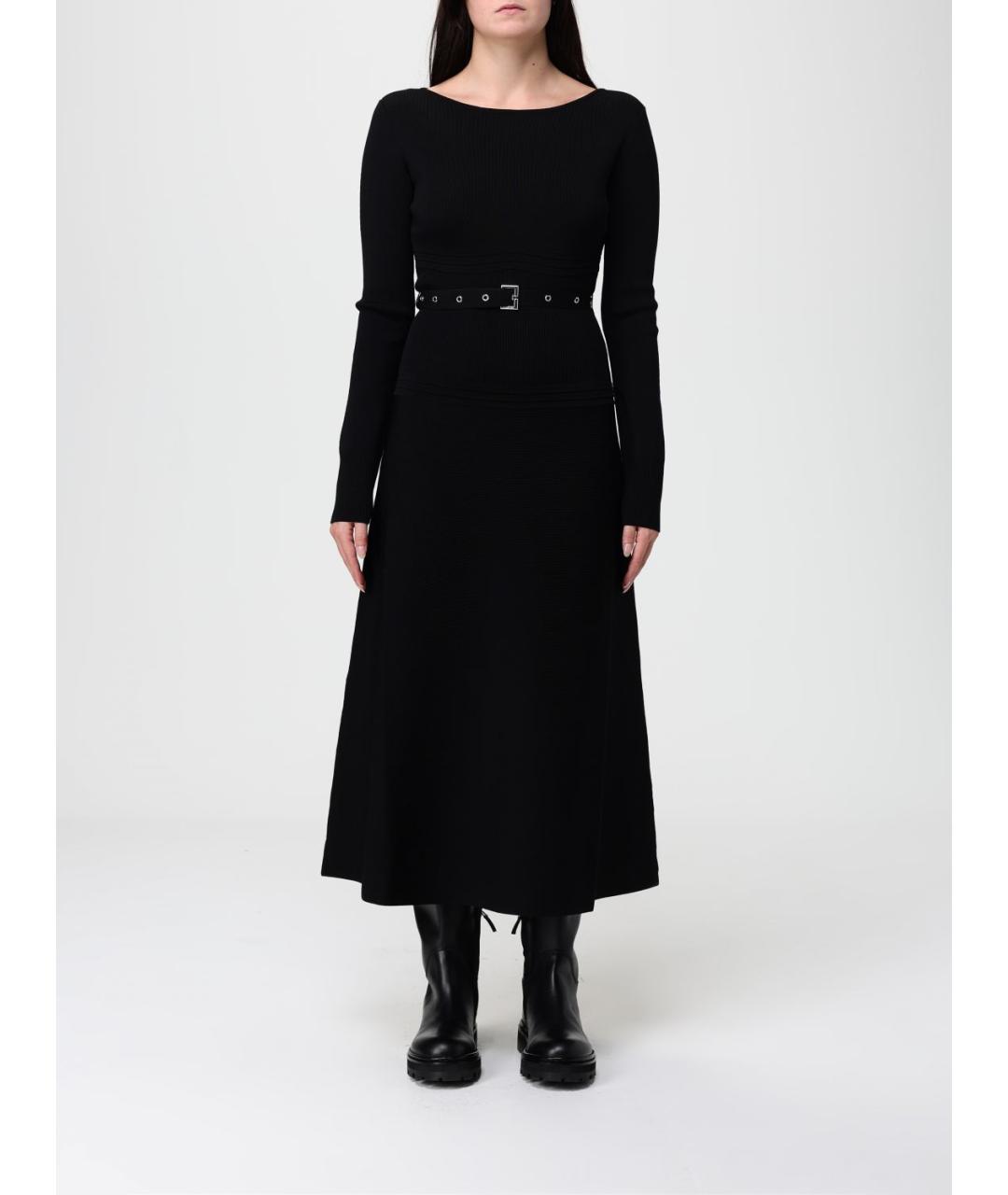 PATRIZIA PEPE Черное повседневное платье, фото 5