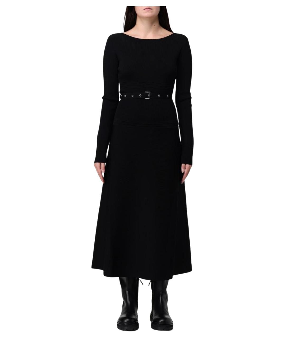 PATRIZIA PEPE Черное повседневное платье, фото 1