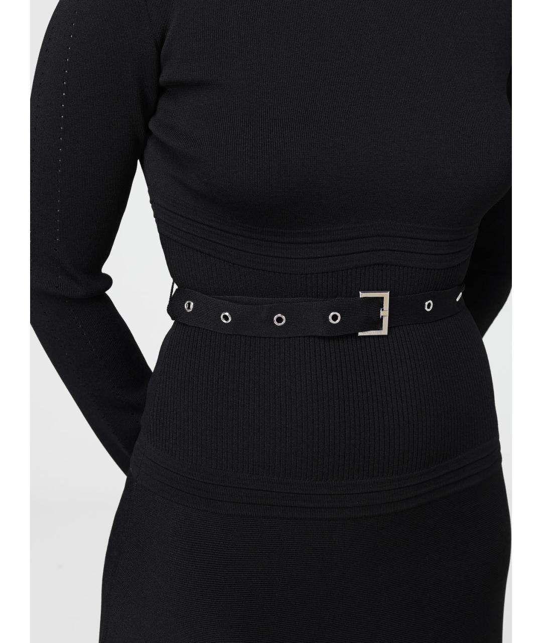 PATRIZIA PEPE Черное повседневное платье, фото 4