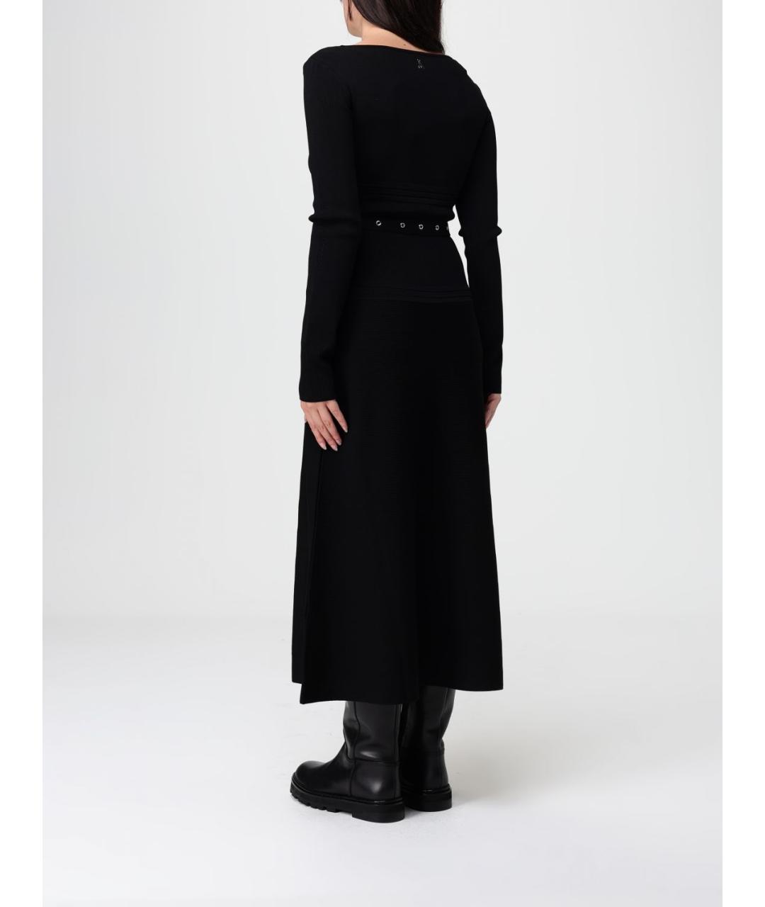 PATRIZIA PEPE Черное повседневное платье, фото 3