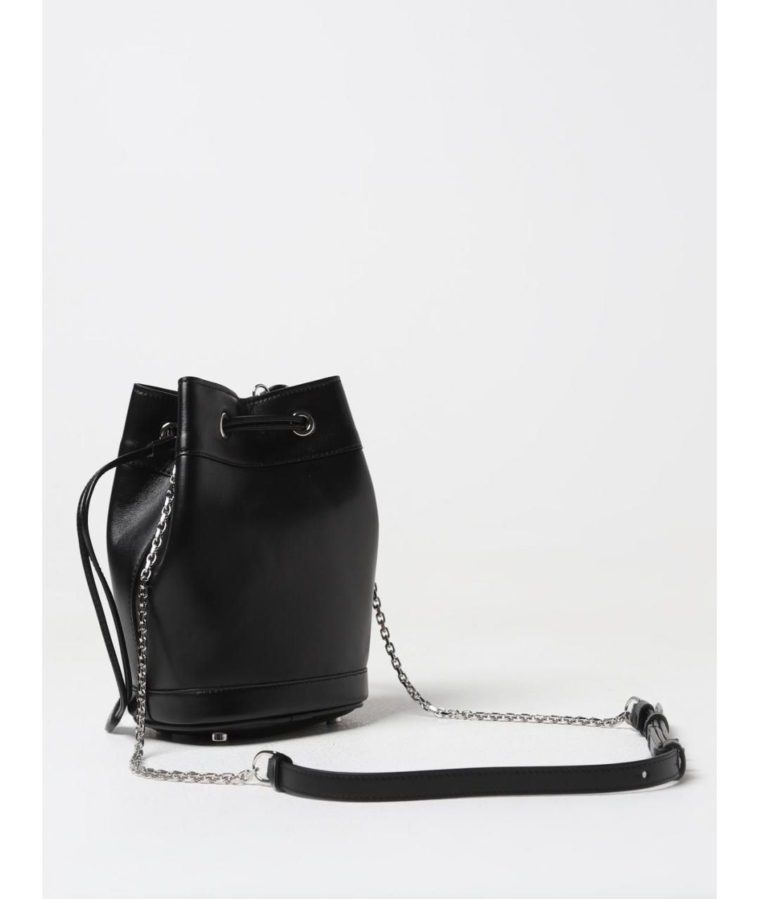 ROGER VIVIER Черная кожаная сумка тоут, фото 2