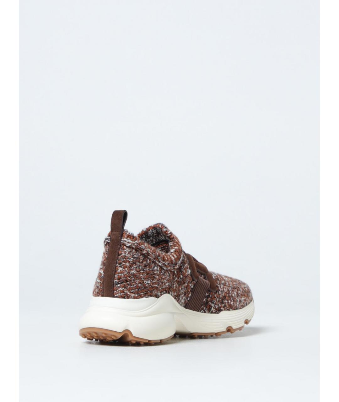 TOD'S Коричневые слипоны, фото 3