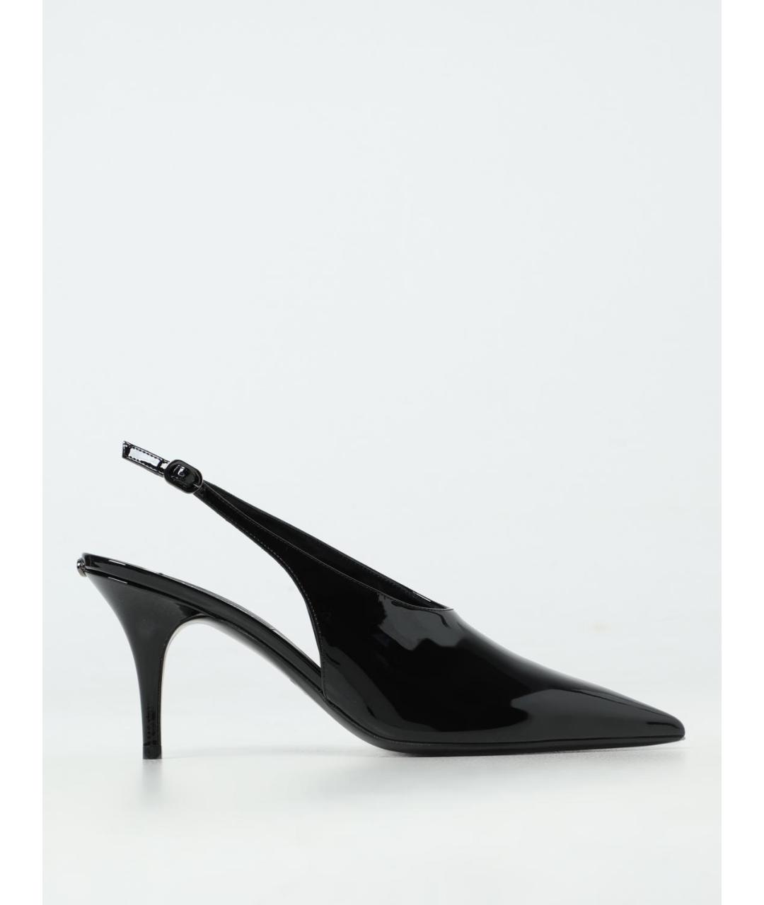 VALENTINO Черные туфли из лакированной кожи, фото 5