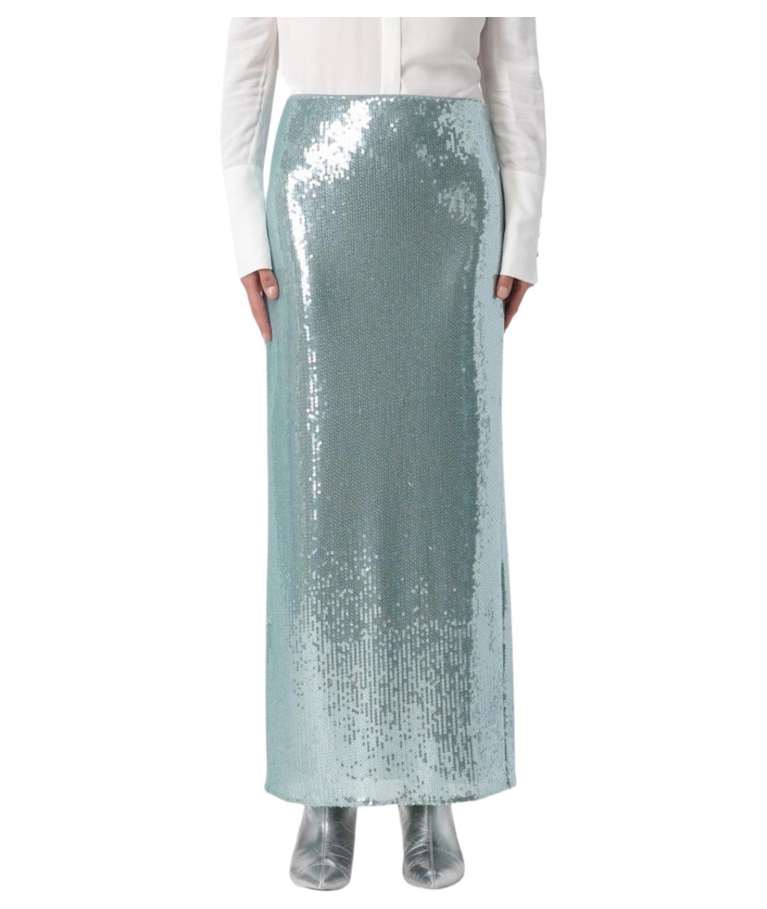 PATRIZIA PEPE Зеленая юбка миди, фото 1