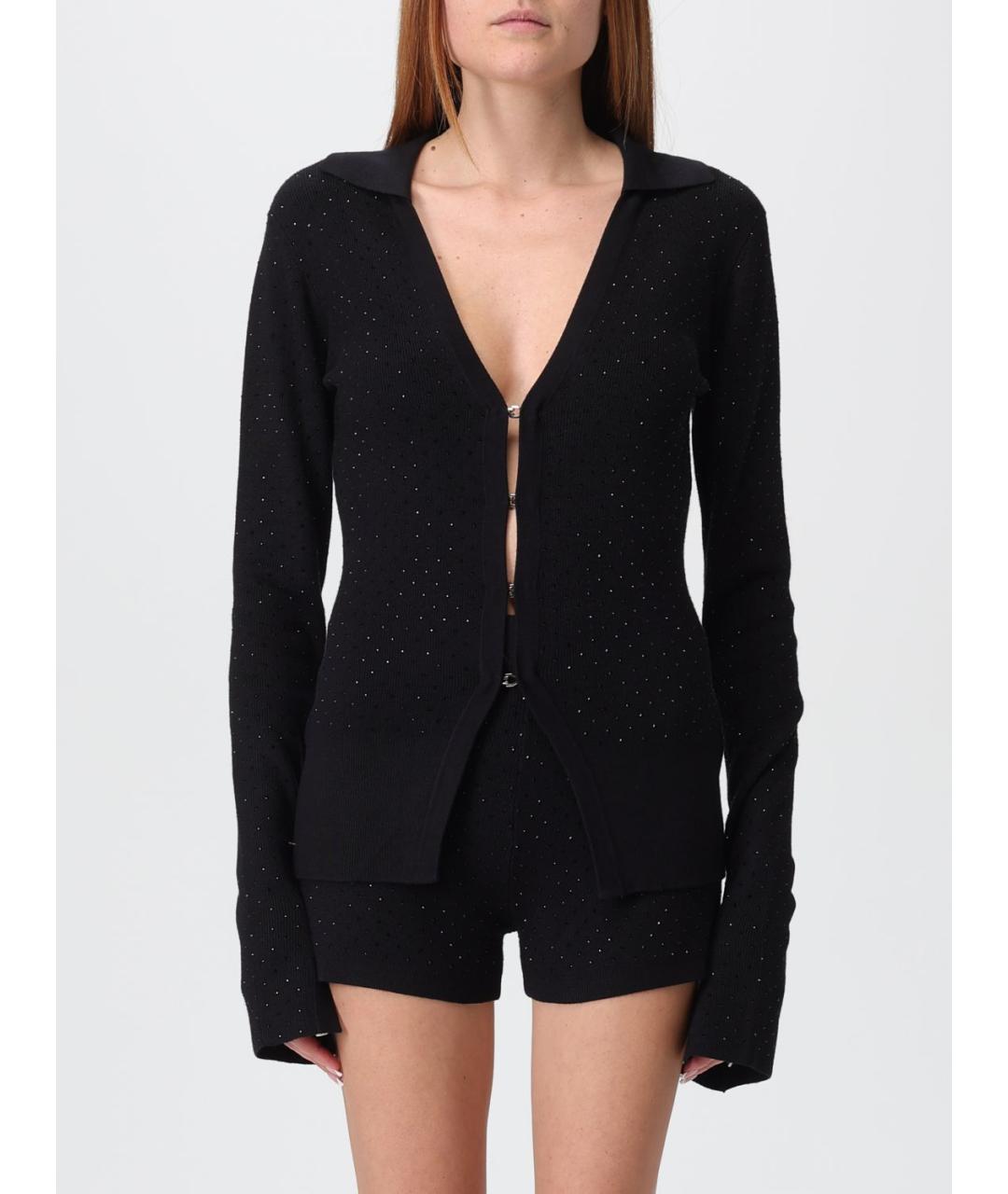 PATRIZIA PEPE Черный кардиган, фото 5