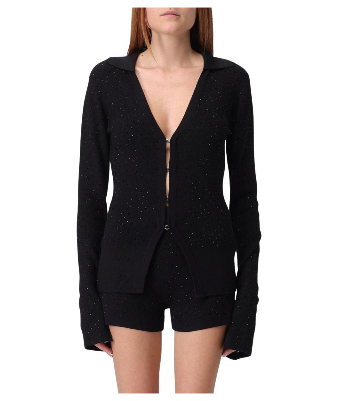 PATRIZIA PEPE Черный кардиган, фото 1