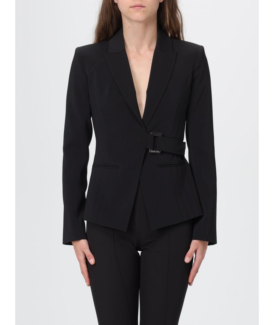PATRIZIA PEPE Черный жакет/пиджак, фото 4