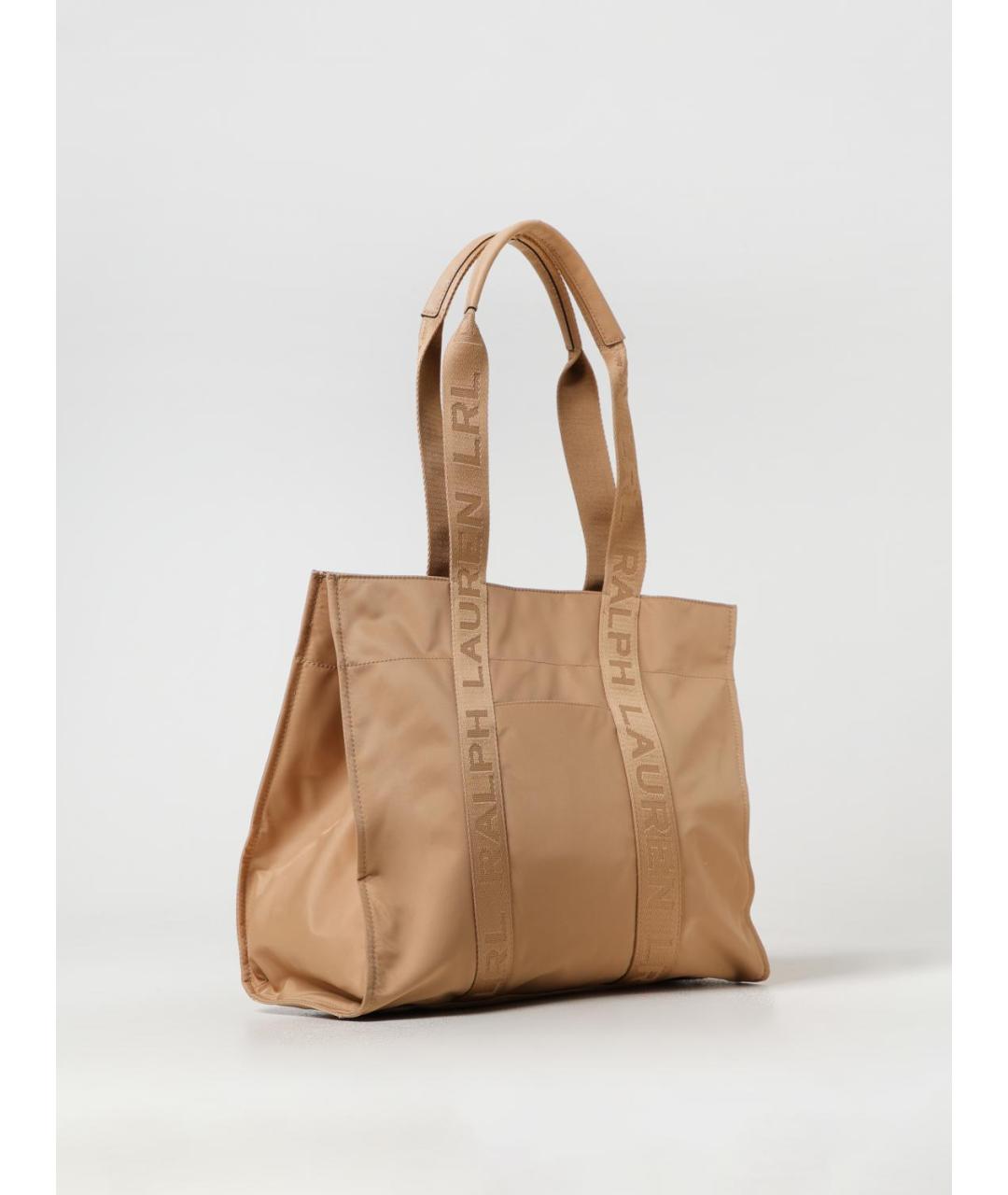 RALPH LAUREN Бежевая сумка тоут, фото 2