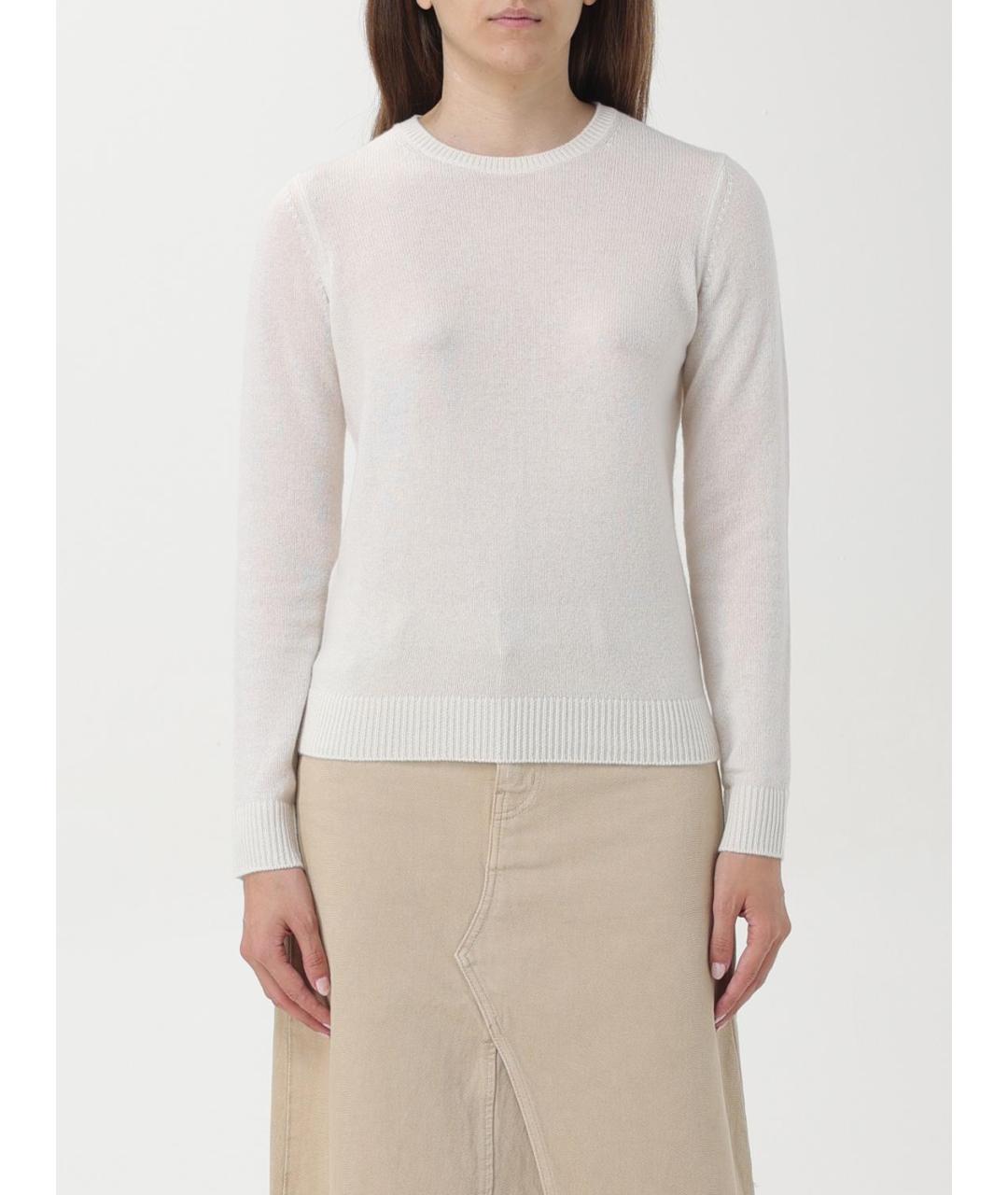 THEORY Бежевый кашемировый джемпер / свитер, фото 4