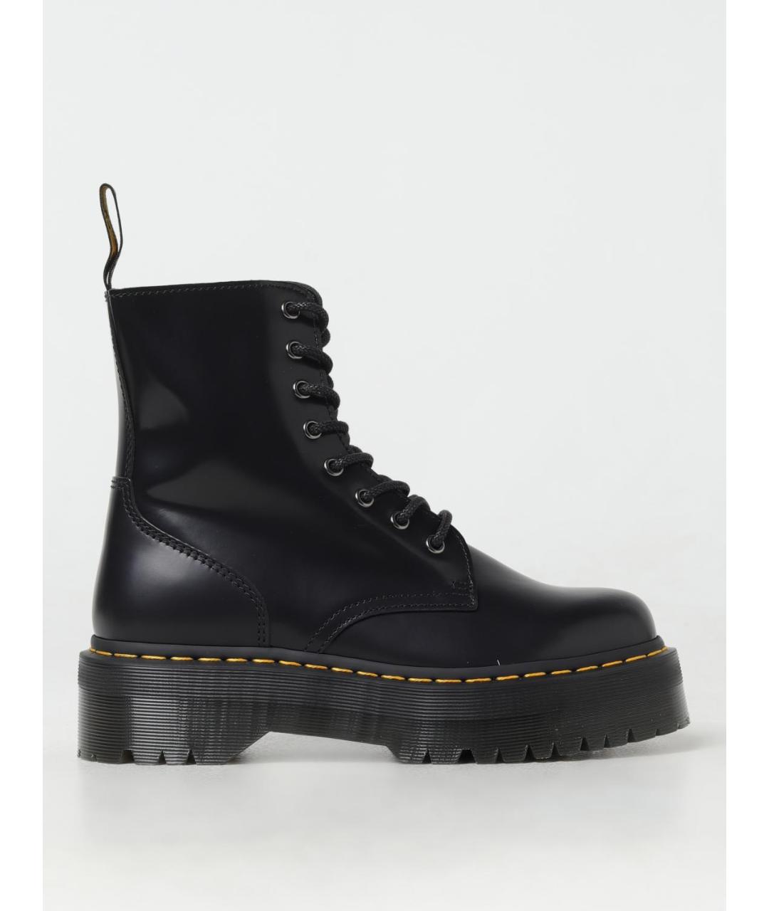 DR. MARTENS Черные кожаные ботинки, фото 5
