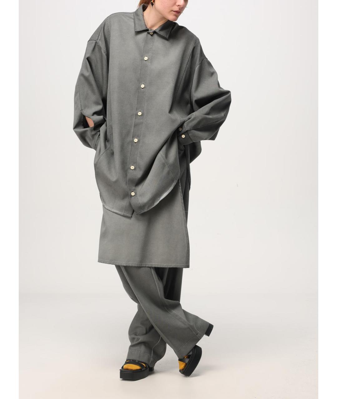 SUNNEI Серая шерстяная рубашка, фото 2