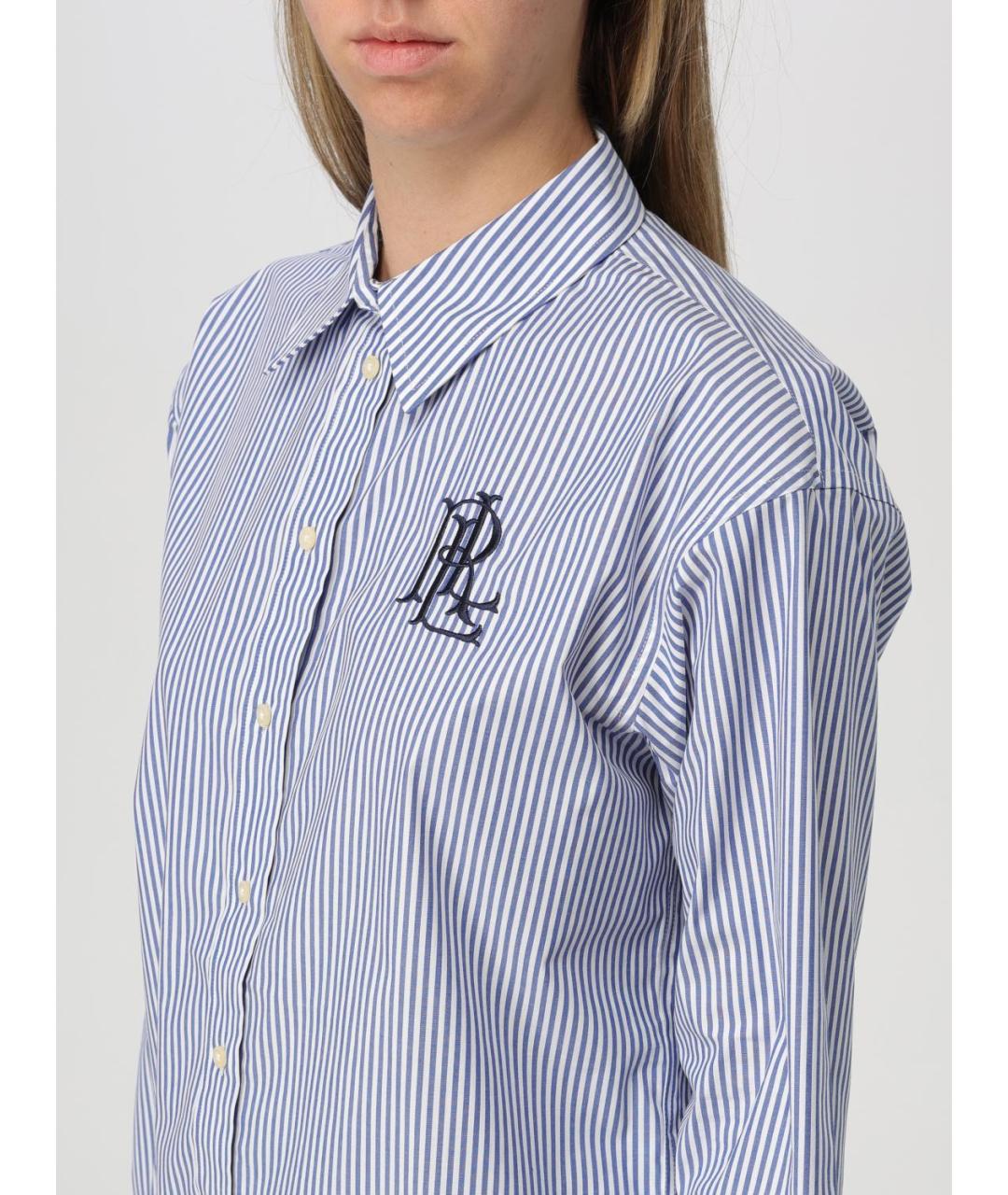 RALPH LAUREN Мульти хлопковая рубашка, фото 3