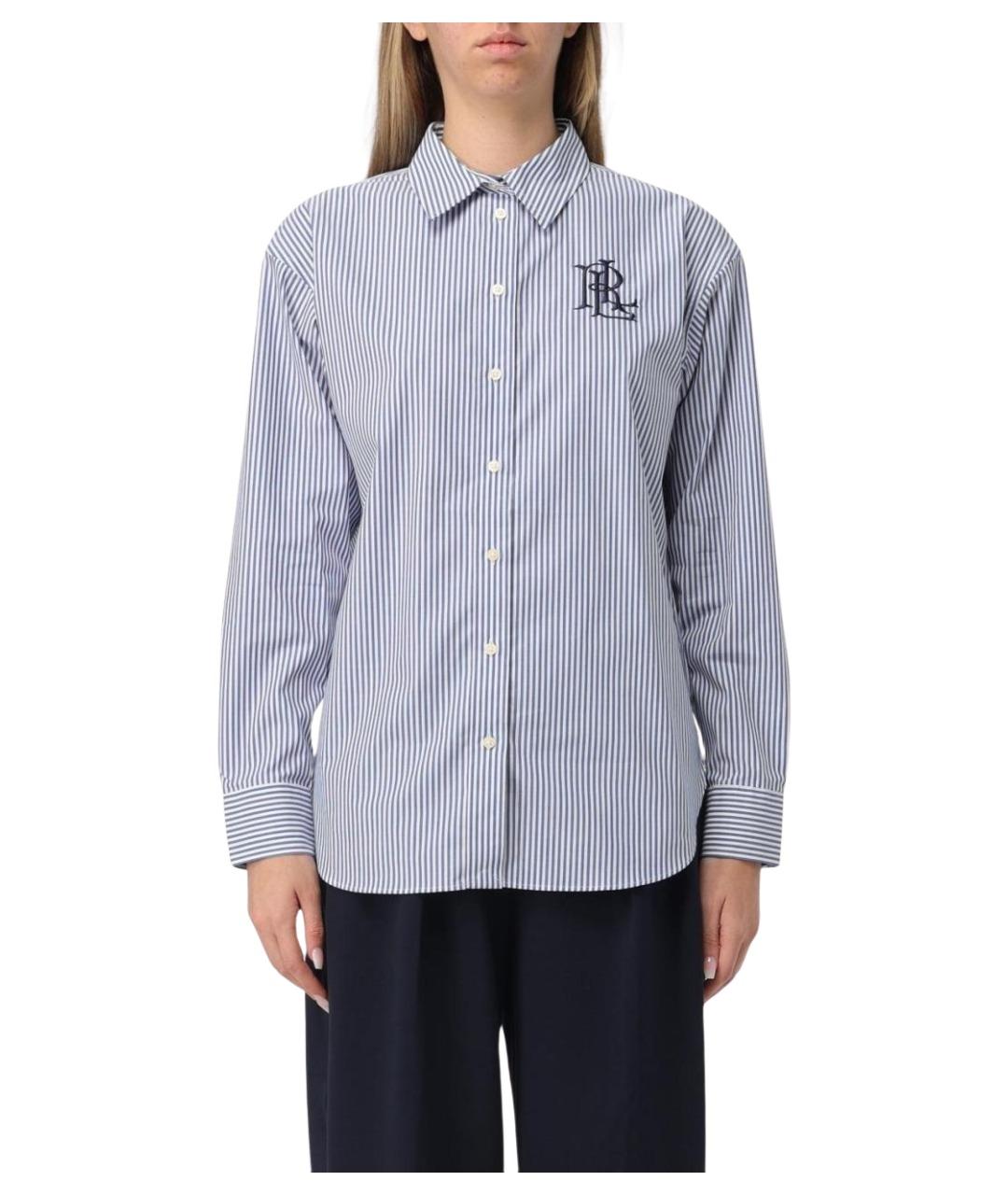 RALPH LAUREN Мульти хлопковая рубашка, фото 1