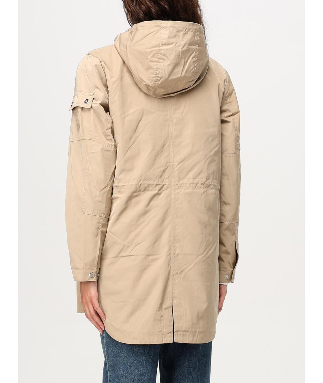 RALPH LAUREN Коричневая полиэстеровая парка, фото 2