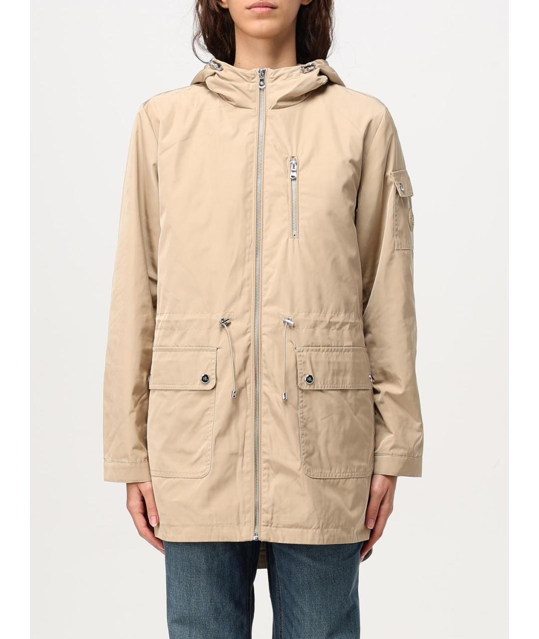 RALPH LAUREN Коричневая полиэстеровая парка, фото 5