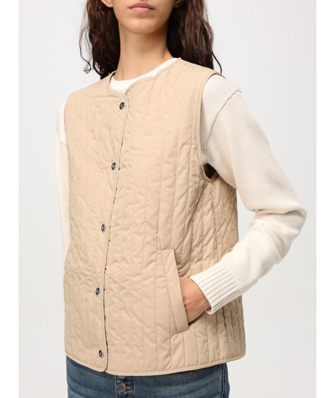 RALPH LAUREN Коричневая полиэстеровая парка, фото 4