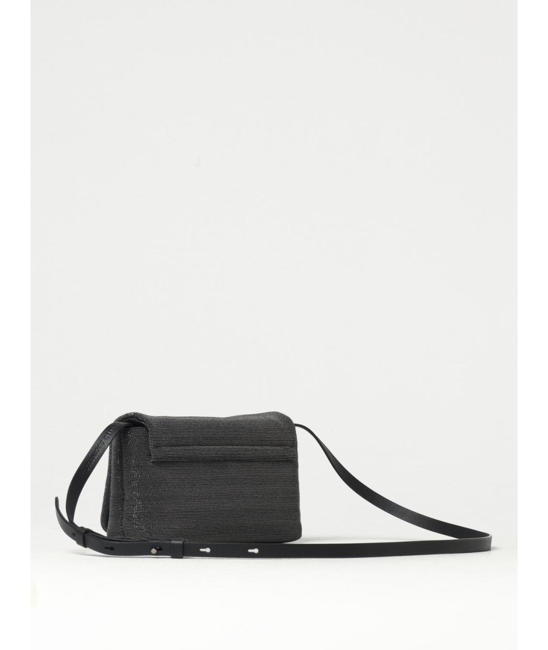 BRUNELLO CUCINELLI Серая сумка через плечо, фото 3