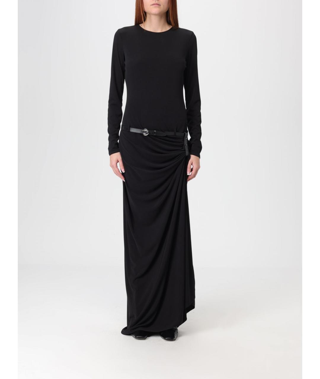 COPERNI Черное полиэстеровое платье, фото 2