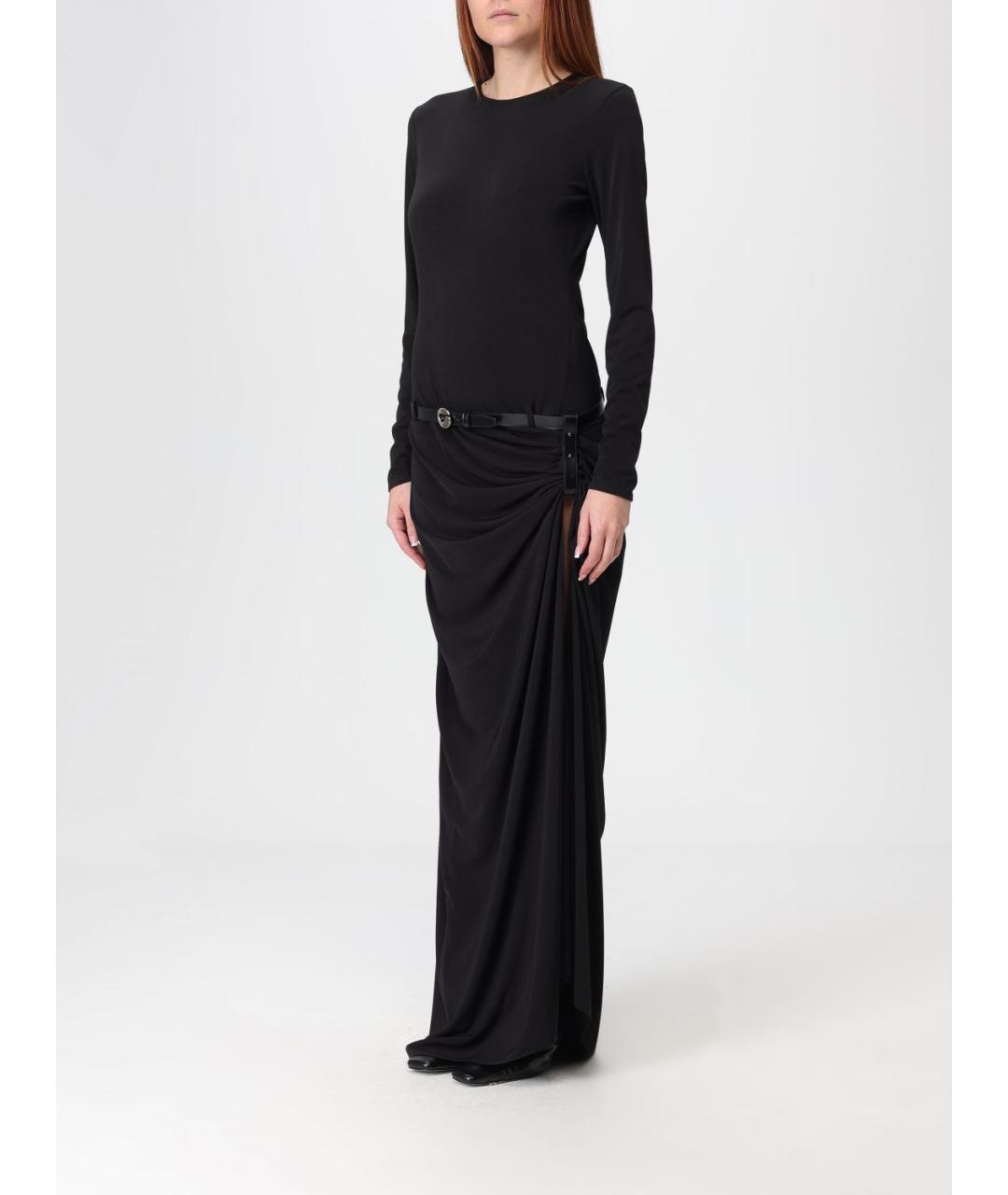 COPERNI Черное полиэстеровое платье, фото 4