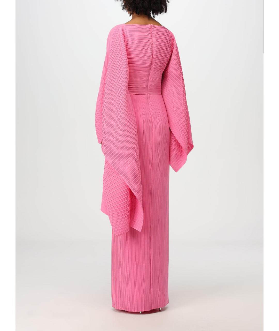 SOLACE LONDON Розовое вечернее платье, фото 2