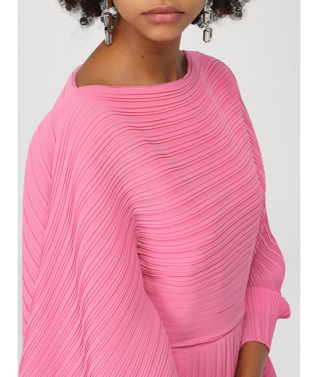 SOLACE LONDON Розовое вечернее платье, фото 4