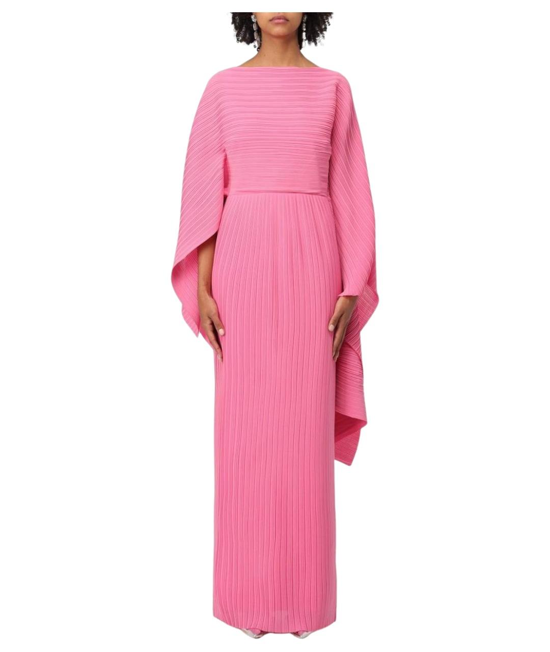 SOLACE LONDON Розовое вечернее платье, фото 1