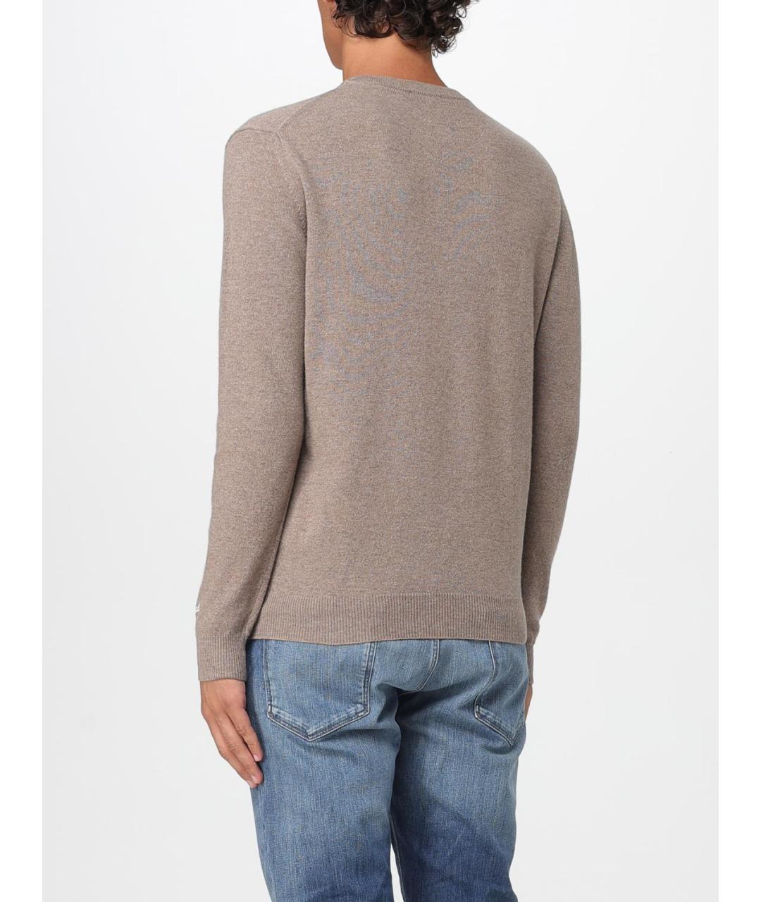 WOOLRICH Коричневый шерстяной джемпер / свитер, фото 2