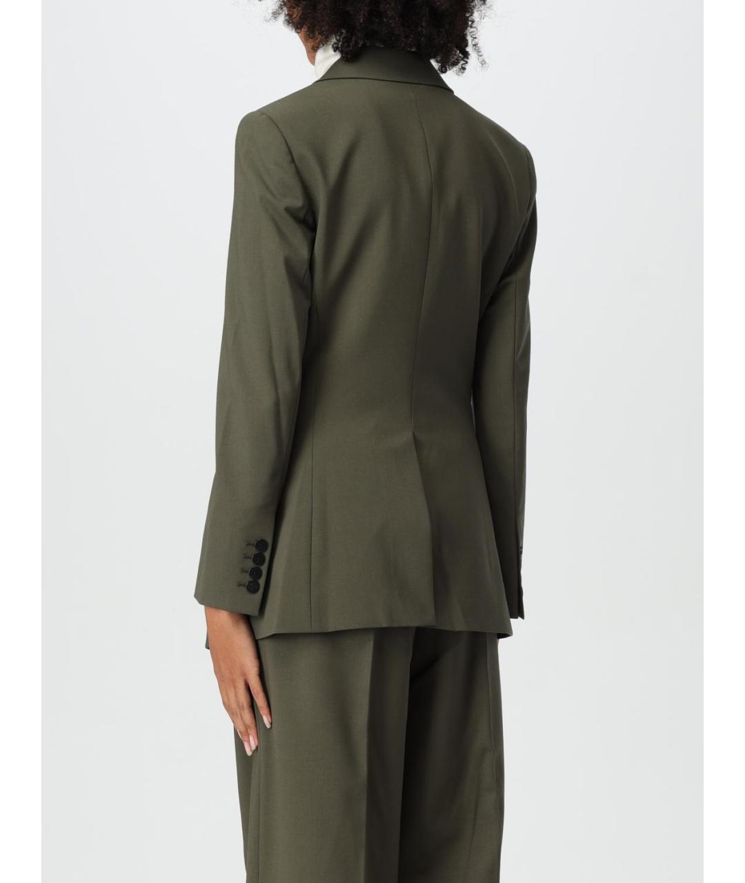 THEORY Зеленый шерстяной жакет/пиджак, фото 3