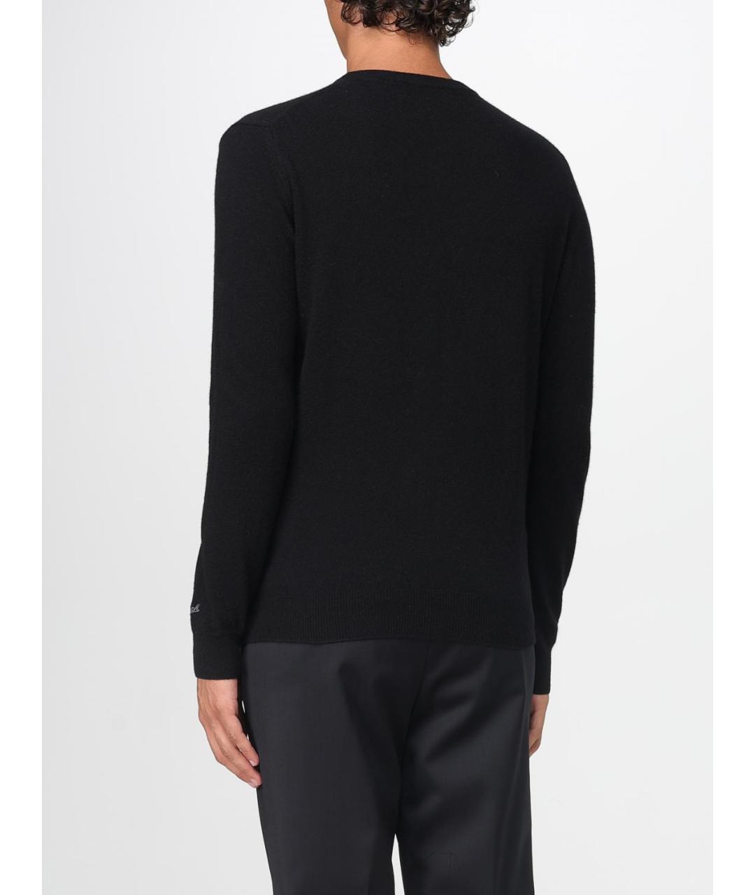 WOOLRICH Черная шерстяная футболка, фото 3