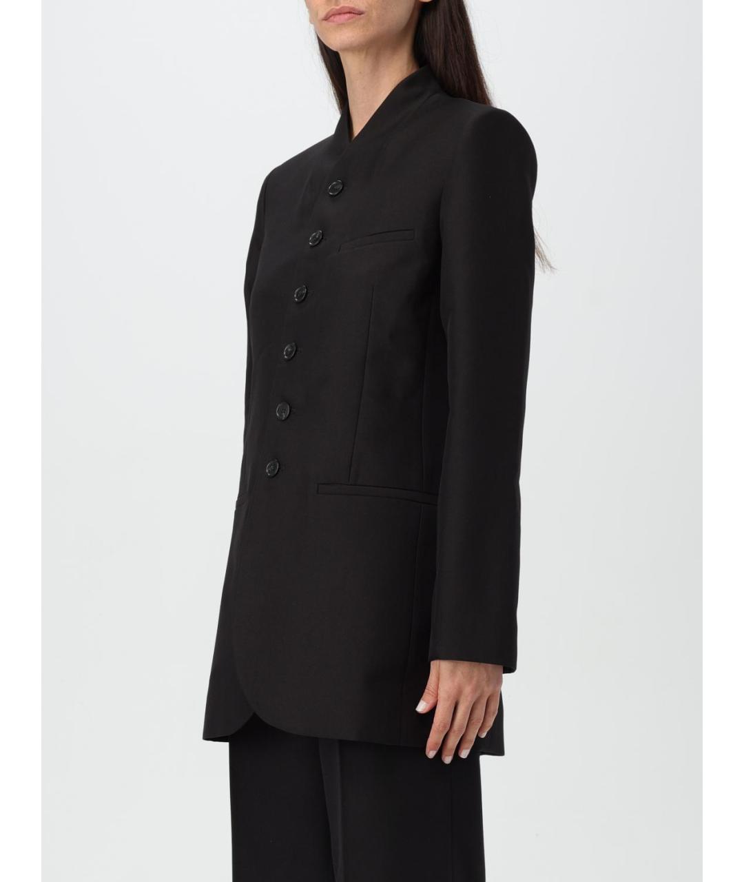 COPERNI Черный полиэстеровый жакет/пиджак, фото 4