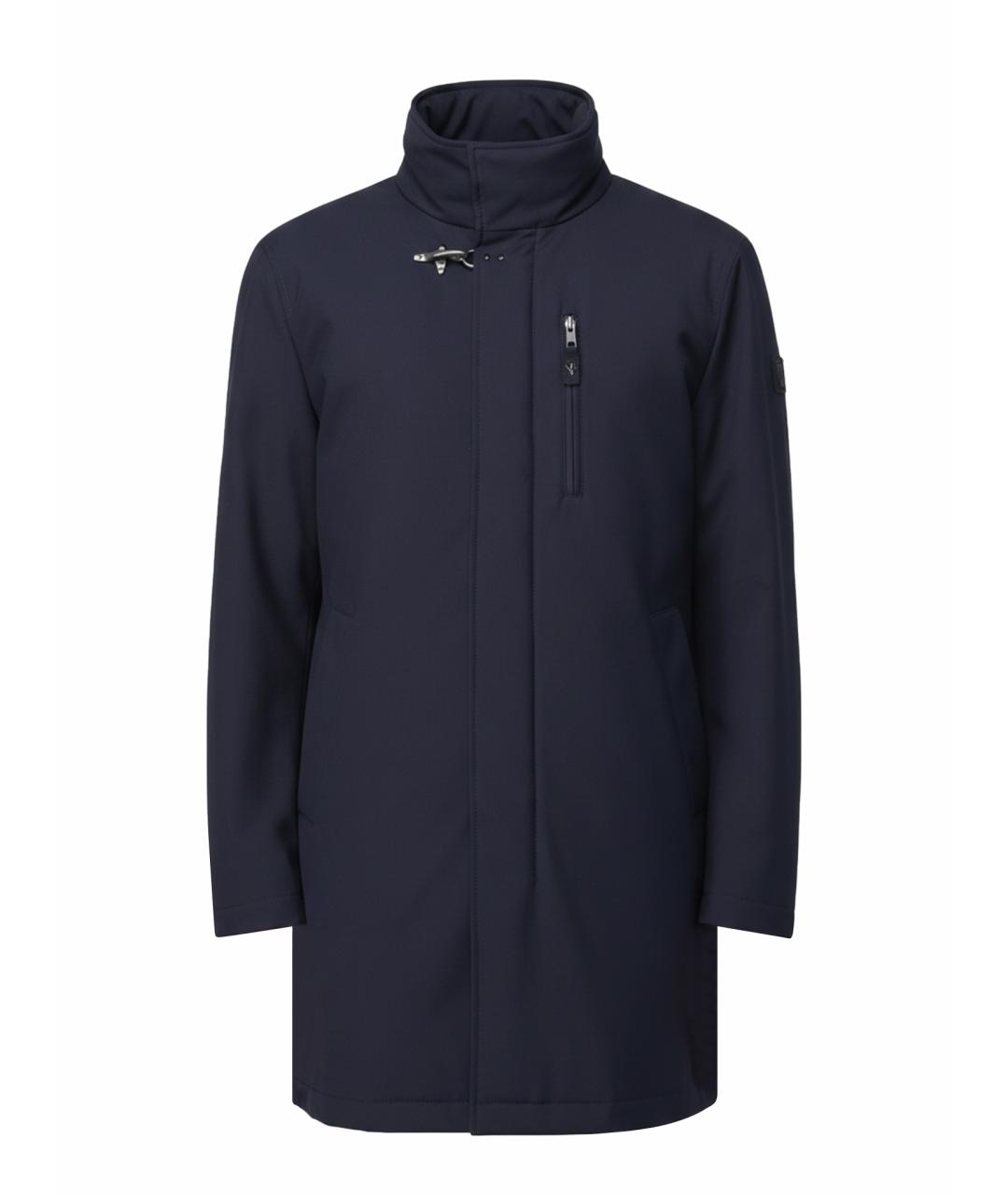 FAY Темно-синяя полиамидовая куртка, фото 1